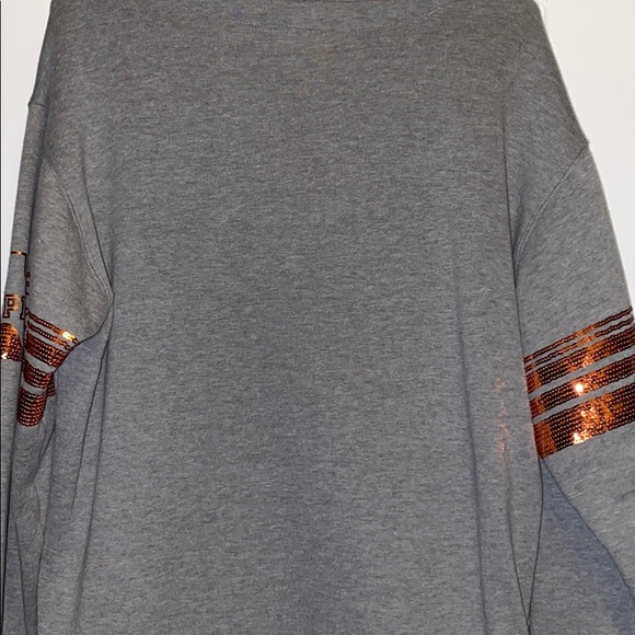 Victoria’s Secret University of Texas Longhorns pullover with sequins - Picture 7 of 11